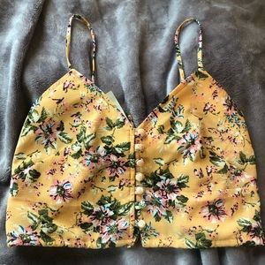 Flynn Skye Floral Crop Top